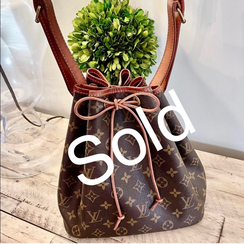 Authentic Louis Vuitton Petit Noe
